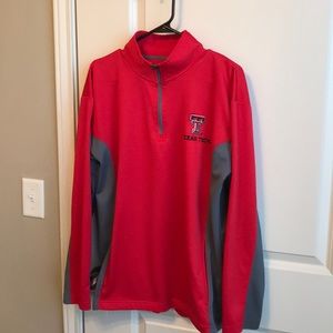 Lightweight Texas Tech quarter zip pullover